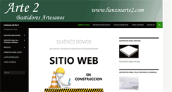 Desktop Screenshot of lienzosarte2.com